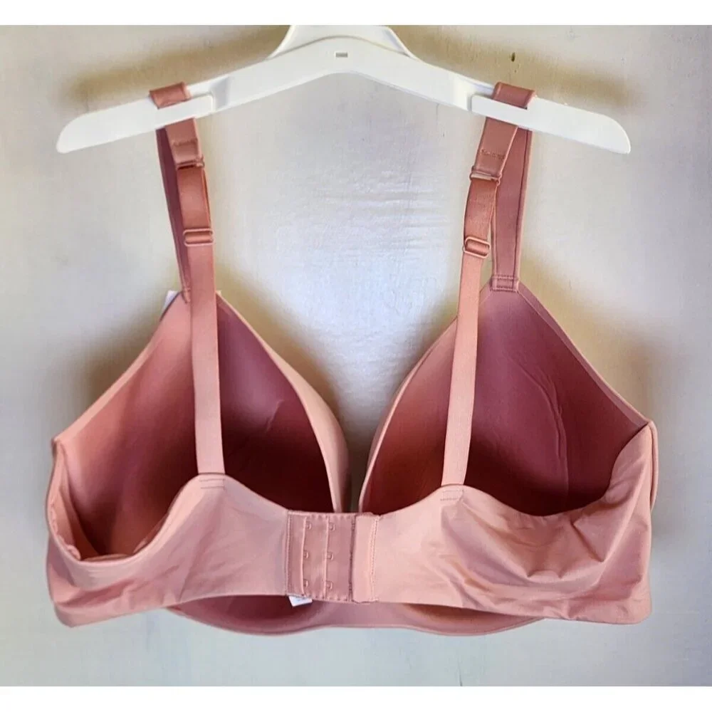 New Auden Women's Rose Bra Adjustable Straps Underwire Plus Size 46D